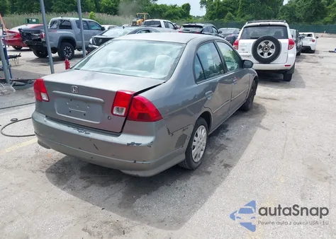 2004 Honda Civic Lx from USA, damaged, VIN 2HGES16644H532775